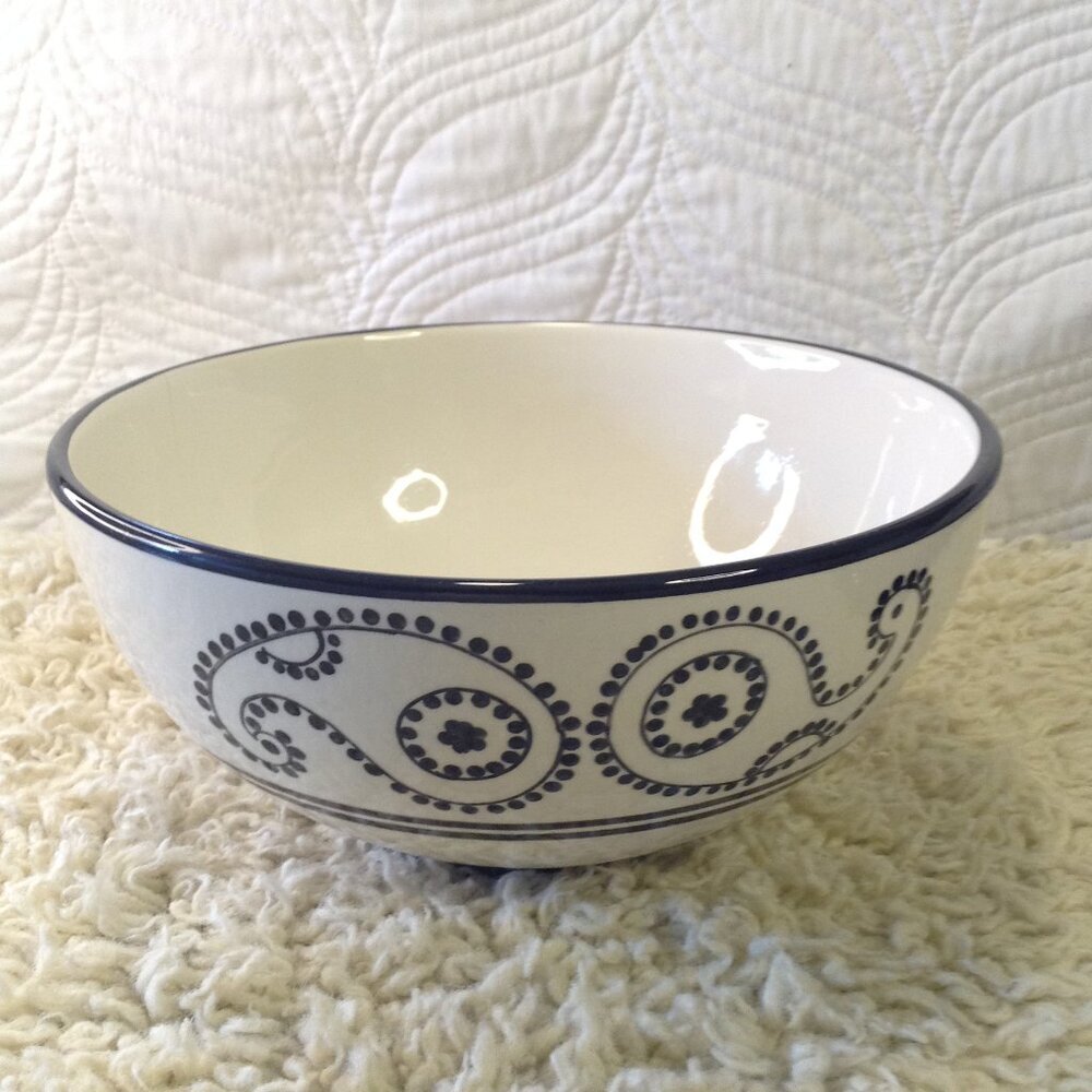 Cerobidos Handpainted Bowl Portugal Kitchencore Contemporary Style Ceramicware